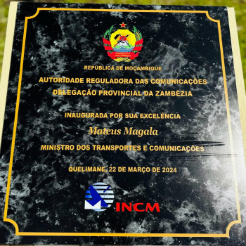 Inauguração das novas Instalações da Delegação Provincial da Zambézia